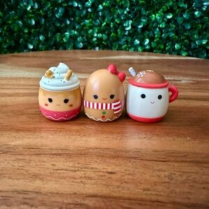 Squish-a-longs by Squishmallows Holiday Treats Bundle